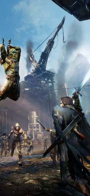 iPhone X Shadow Of Mordor Duvar Kağıdı — iPhone 18 Pro Duvar Kağıdı