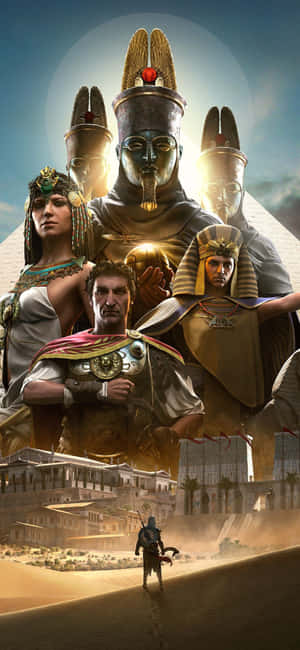 Iphone X Assassin's Creed Origins Arkaplanı — POCO M8 Duvar Kağıdı