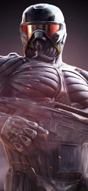 iPhone X Crysis 3 Arka Planı — Realme C85 Duvar Kağıdı