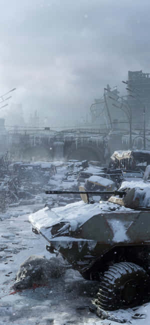 iPhone X Metro Exodus Arka Planı — POCO M8 Duvar Kağıdı