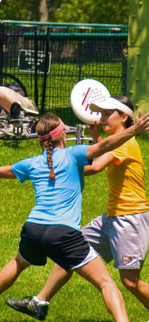 iPhone X Ultimate Frisbee Arka Planı — Realme C Duvar Kağıdı