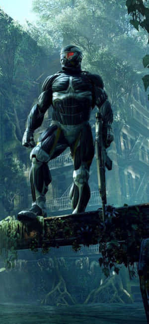 iPhone X Crysis 3 Arka Planı — Realme C Duvar Kağıdı
