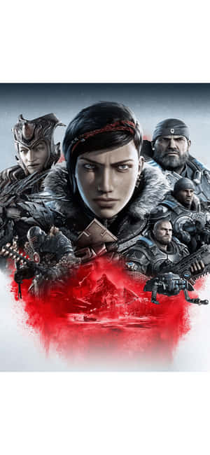 iPhone X Gears Of War 5 Arka Planı — Vivo V70 Elite Duvar Kağıdı