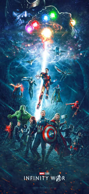 Iphone Xs Avengers Arka Planı — Redmi Note 17 Pro Max Duvar Kağıdı