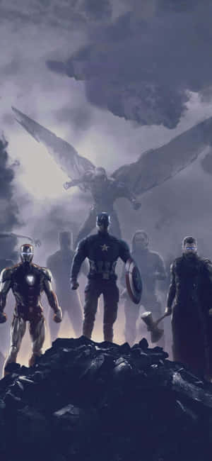 Iphone Xs Avengers Duvar Kağıdı — Galaxy M56 Duvar Kağıdı