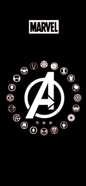 Iphone Xs Avengers Arka Planı — Galaxy M06 Duvar Kağıdı