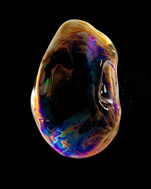 iPhone Xs Bozuk Daire Duvar Kağıdı