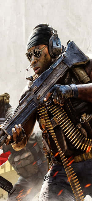 iPhone XS Call Of Duty Black Ops Cold War Arka Planı — Realme C Duvar Kağıdı
