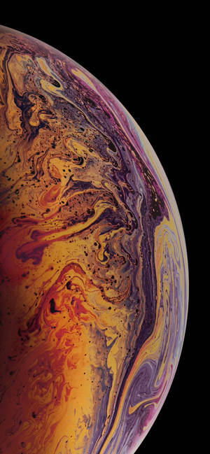 Rengarenk iPhone Xs Duvar Kağıdı