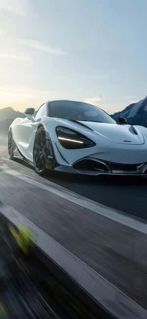 iPhone Xs McLaren 720s Arka Planı — Vivo X300 Pro Duvar Kağıdı