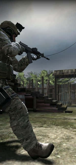 iPhone Xs Counter-Strike Global Offensive Arka Planı — Redmi 17C Duvar Kağıdı
