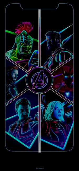 iPhone XS Marvel's Yenilmezler Arka Plan — Realme C85 Duvar Kağıdı