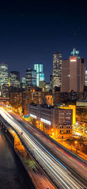 Iphone Xs Ny City Background — Realme C73 Duvar Kağıdı