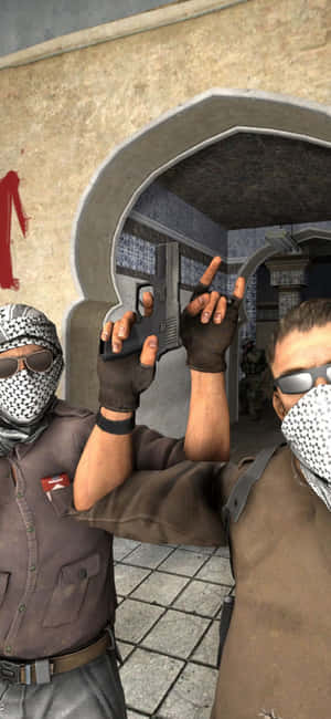 iPhone XS Counter-Strike Global Offensive Arka Planı — POCO F Duvar Kağıdı