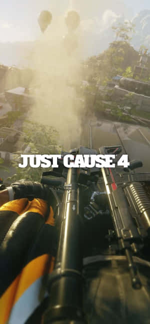 iPhone Xs Max Just Cause 4 Arka Planı — POCO M8 Duvar Kağıdı