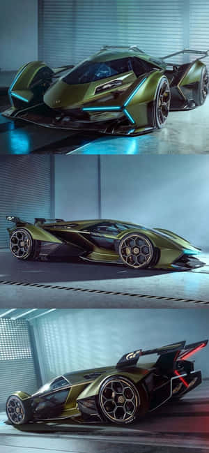 iPhone Xs Max Lamborghini Arkaplanı — Honor 600 Smart Duvar Kağıdı