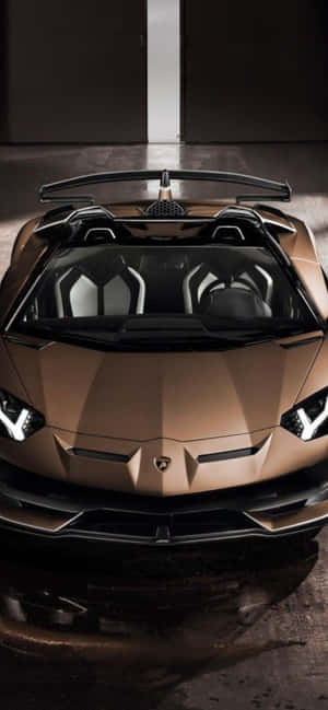 iPhone XS Max Lamborghini Arka Planı — Galaxy M36 Duvar Kağıdı