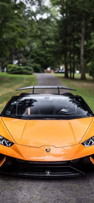 iPhone XS Max Lamborghini Arka Planı — POCO F Duvar Kağıdı