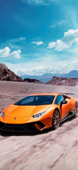 iPhone Xs Max Lamborghini Arkaplan — Redmi Note 17 Duvar Kağıdı