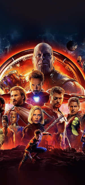 iPhone XS Max Marvel Arka Planı — Galaxy A54 Duvar Kağıdı