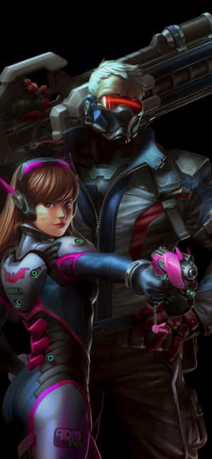 iPhone Xs Max Overwatch Arkaplan — Huawei nova 16 Duvar Kağıdı