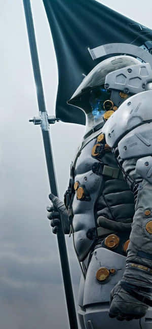 iPhone Xs Max Death Stranding Arka Plan — Infinix Note 60 Ultra Duvar Kağıdı