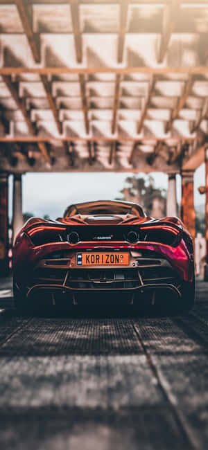 iPhone Xs McLaren 720s Arka Planı — Xiaomi 17 Max Duvar Kağıdı
