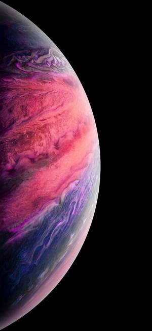 iPhone XS Planet — Galaksi A17 Duvar Kağıdı