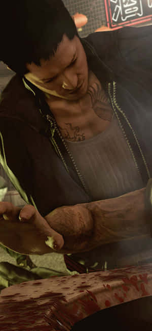 Iphone Xs Sleeping Dogs Arkaplanı — Uyuyan köpekler Duvar Kağıdı