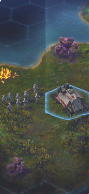 iPhone Xs Civilization Beyond Earth Arka Planı — Galaxy S25 Edge Duvar Kağıdı