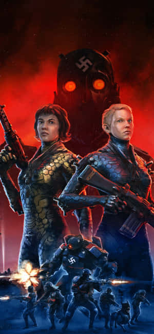 iPhone Xs Wolfenstein II Arka Planı — Pixel 7 Duvar Kağıdı