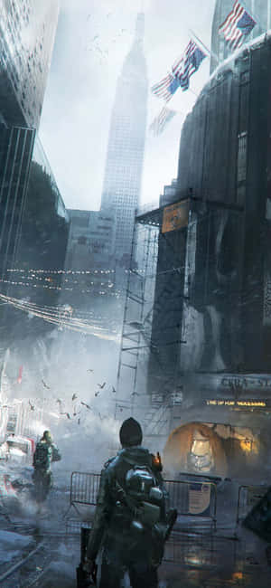 Iphone Xs The Division Arka Plan — Huawei Pura 90 Pro Max Duvar Kağıdı