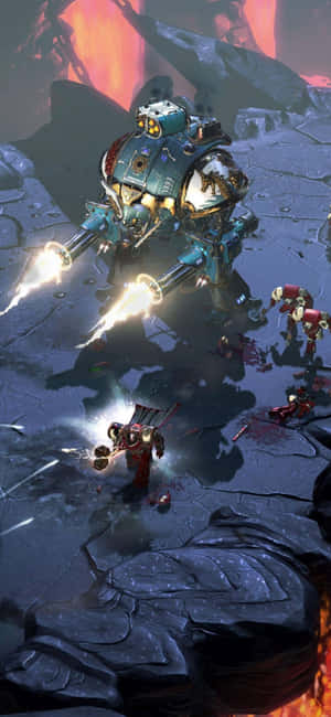 iPhone Xs Dawn Of War III Arkaplan — POCO M8 Duvar Kağıdı