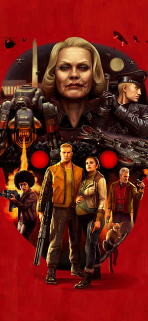 iPhone Xs Wolfenstein II Arka Planı — iPhone 17 Pro Duvar Kağıdı