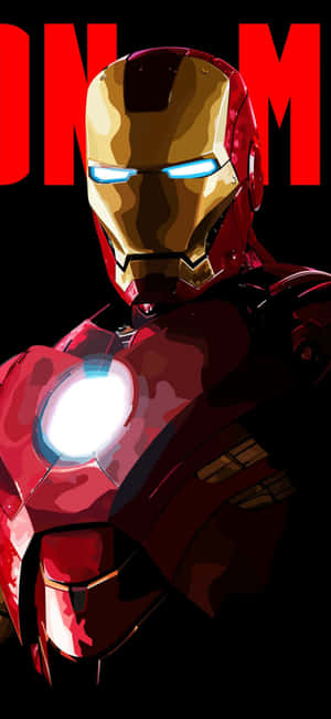 Iron Man iPhone X — Pixel 8 Duvar Kağıdı