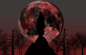 Itachi Uchiha Gece Gökyüzüne Bakıyor — Itachi Duvar Kağıdı