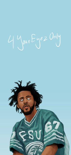 J Cole dijital sanat duvar kağıdı — iPhone 13 Mini Duvar Kağıdı