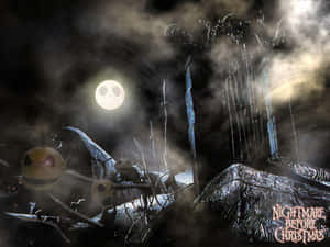 Jack Skellington ile Cadılar Bayramı'nı Kutlayın: "The Nightmare Before Christmas" — Noel öncesi kabus GIF Duvar Kağıdı
