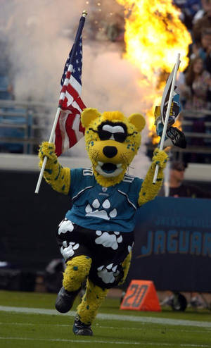 Jacksonville jaguarları futbol maskotu duvar kağıdı — Moto Pad Duvar Kağıdı