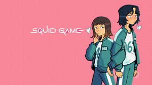 Ji Yeong ve 067 Squid Game duvar kağıdı — 067 oyun Duvar Kağıdı