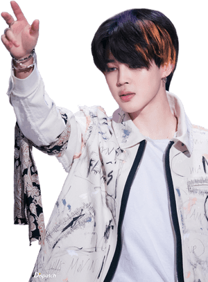 Jimin Barış İşareti Pozu