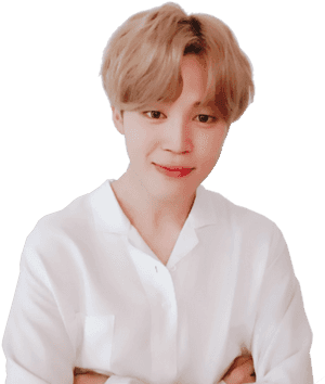 Jimin Beyaz Gömlekle Gülümsüyor
