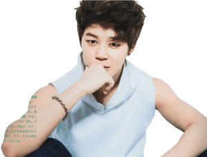 Jimin Düşünceli Poz