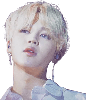 Jimin Sarı Saç Zarif Görünüm