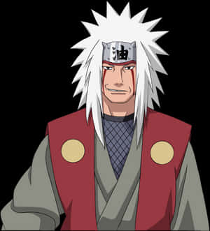 Jiraiya Anime Karakter Portresi