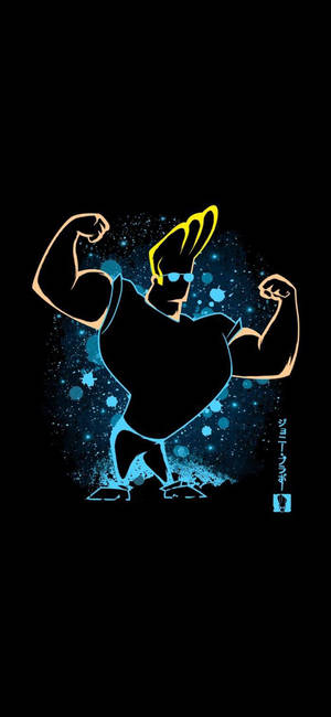 Johnny Bravo Anahat Sanatı Duvar Kağıdı — iPhone 11 Pro Duvar Kağıdı