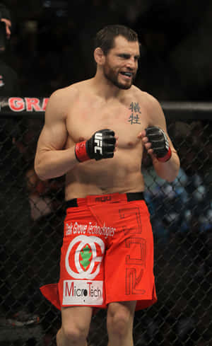 Jon Fitch Octagon'da Ayakta UFC 141 — Lenovo Legion Y700 (5. Nesil) Duvar Kağıdı