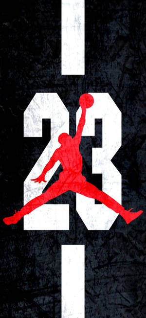 Jordan logo imza kırmızı renk duvar kağıdı — Pixel 11 Pro Duvar Kağıdı