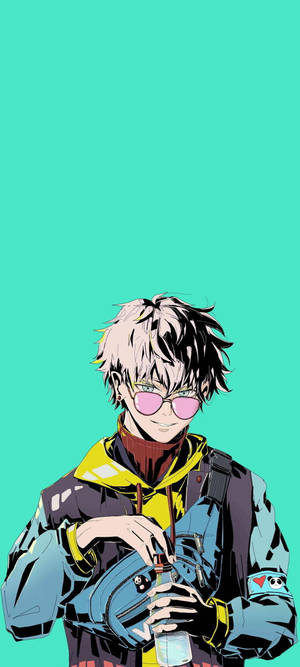 Jujutsu Kaisen Gojo Havalı Sanat — Galaxy S26 Duvar Kağıdı