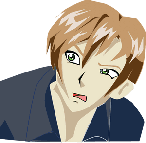 Kafası Karışık Anime Karakteri